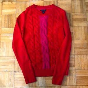 NWOT Red Tommy Hilfiger Sweater